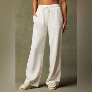 Fabletics Cozy Cord High-Waisted Wide Leg Pant